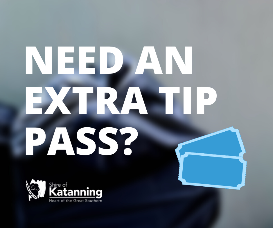 Need an Extra Tip Pass?